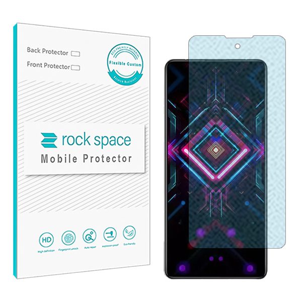گلس شیائومی Xiaomi Redmi K40 Gaming مدل نانو هیدروژل مات آنتی بلو برند راک اسپیس کد S