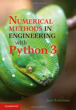 [PDF] دانلود کتاب Numerical Methods In Engineering With Python 3, 3rd ed, 2013