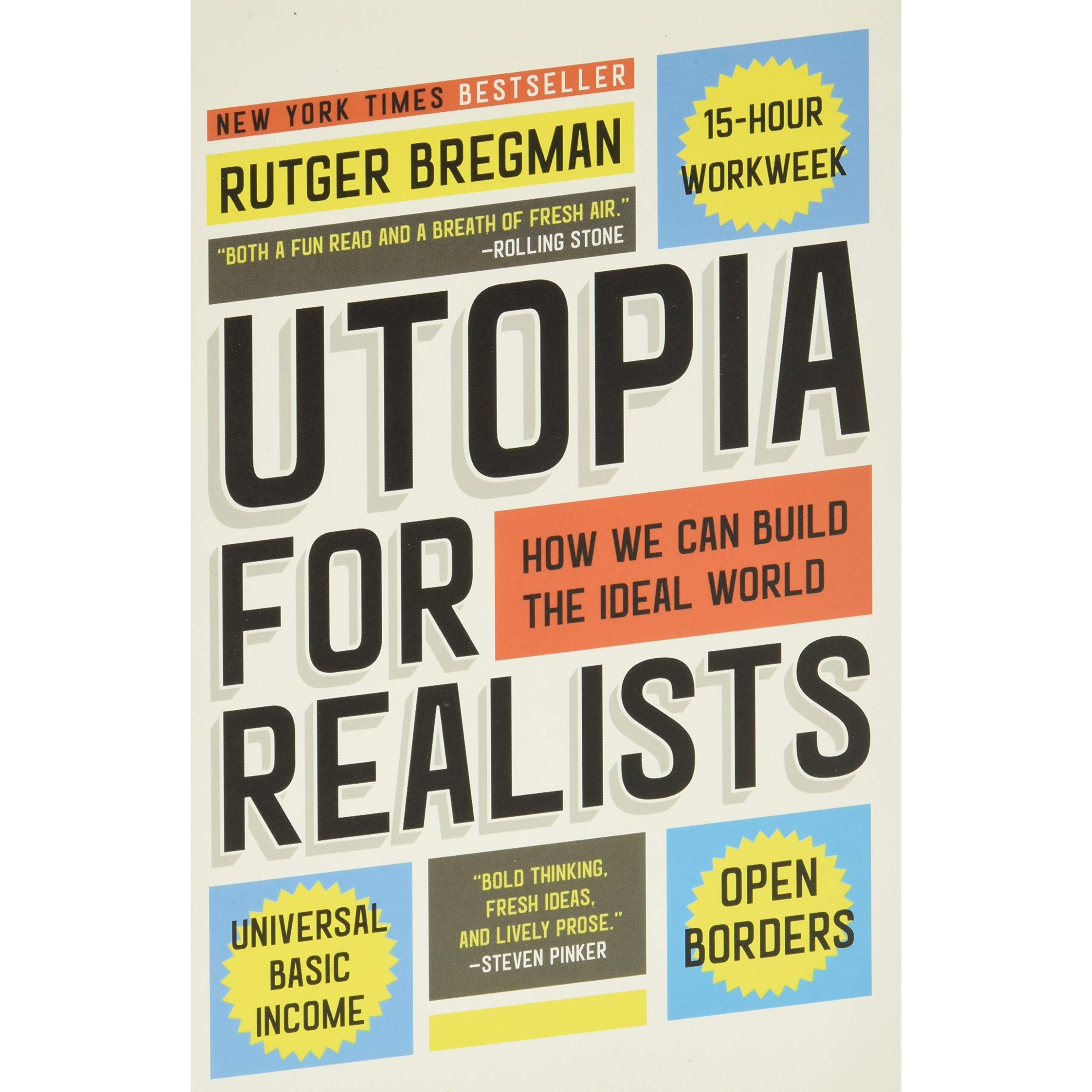کتاب Utopia for Realists اثر Rutger Bregman انتشارات Hachette Digital, Inc