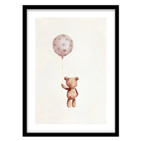 قیمت و خرید تابلو دکوراتیو اتاق کودک مدل خرس عروسکی کد 1759