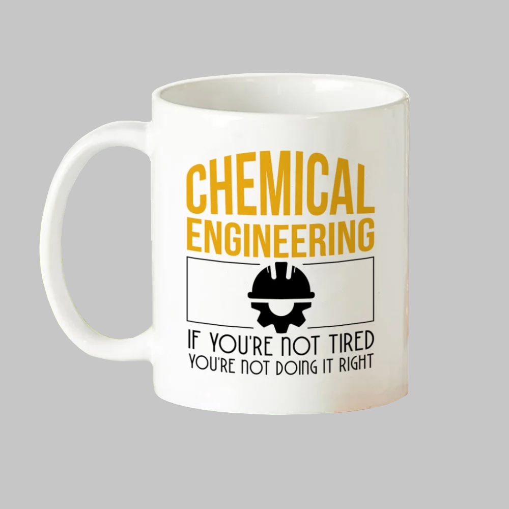 ماگ طرح دانشجو مهندسی شیمی