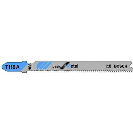 تیغ اره عمود بر فلز مدل T118A بسته 5 عددی بوش