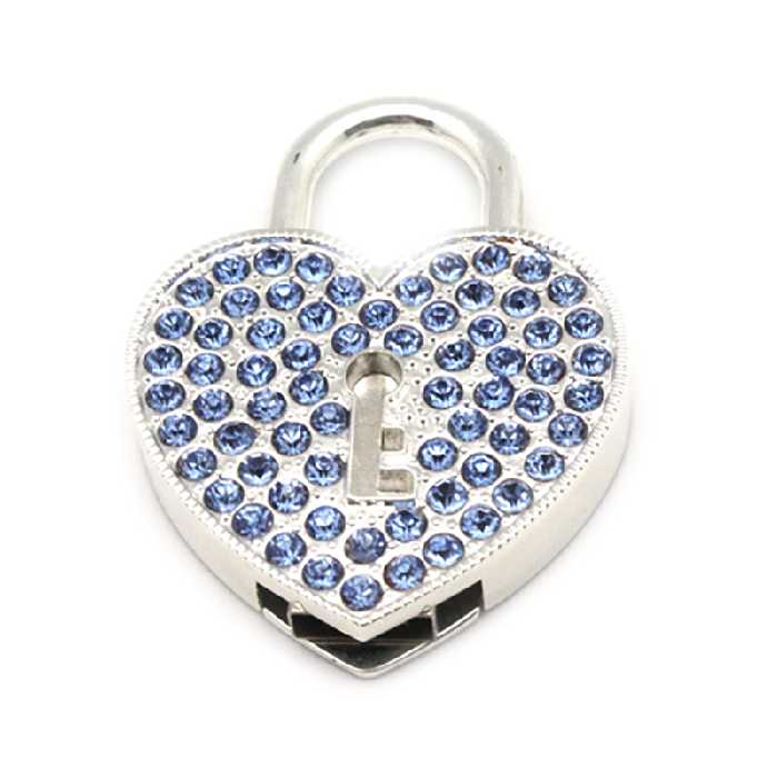  فلش مموری پرلیت یو اس بی طرح قفل قلبی کد W-49-3 ظرفیت ۶۴ گیگابایت