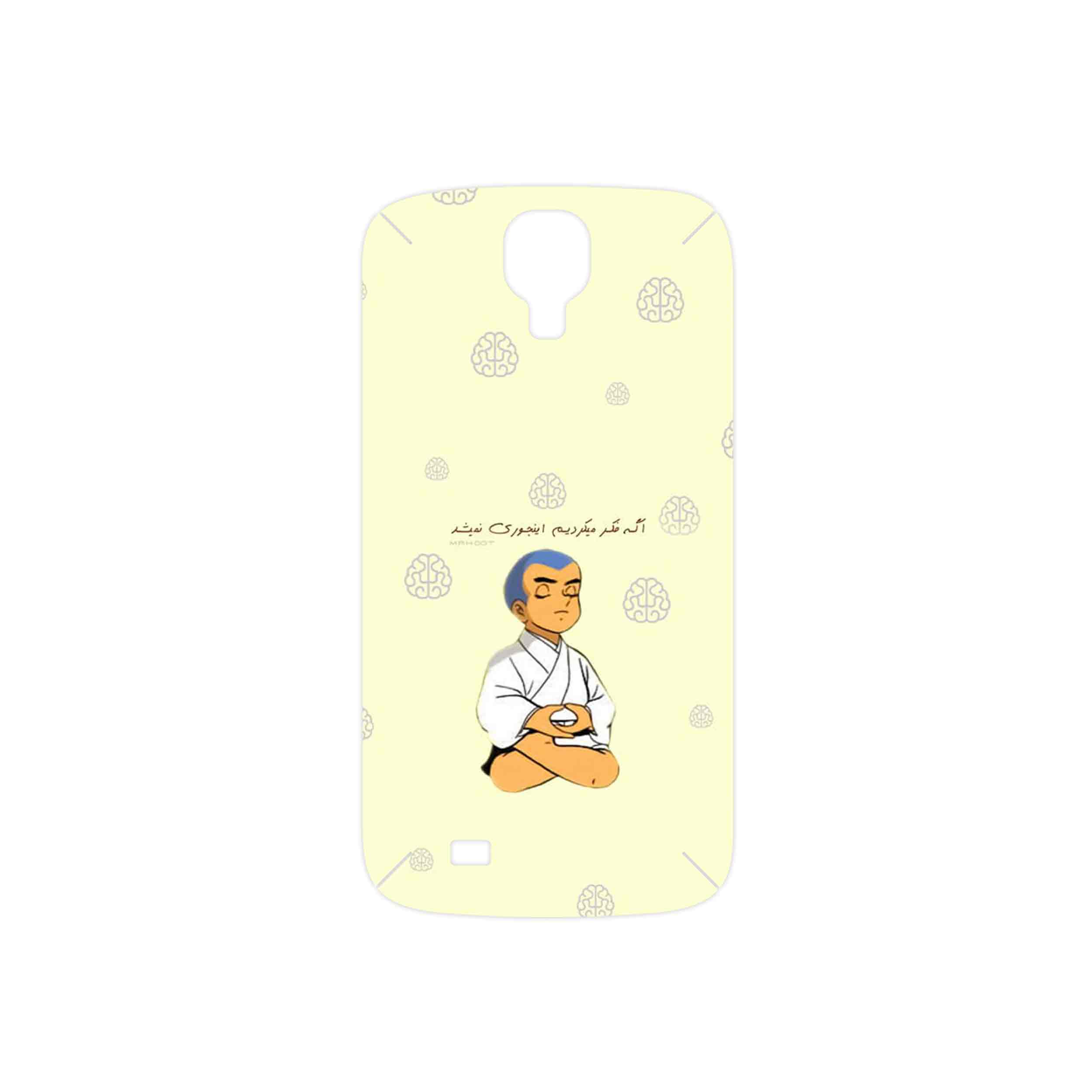 برچسب پوششی ماهوت مدل Ikkyu-san مناسب برای گوشی موبایل سامسونگ Galaxy S4
