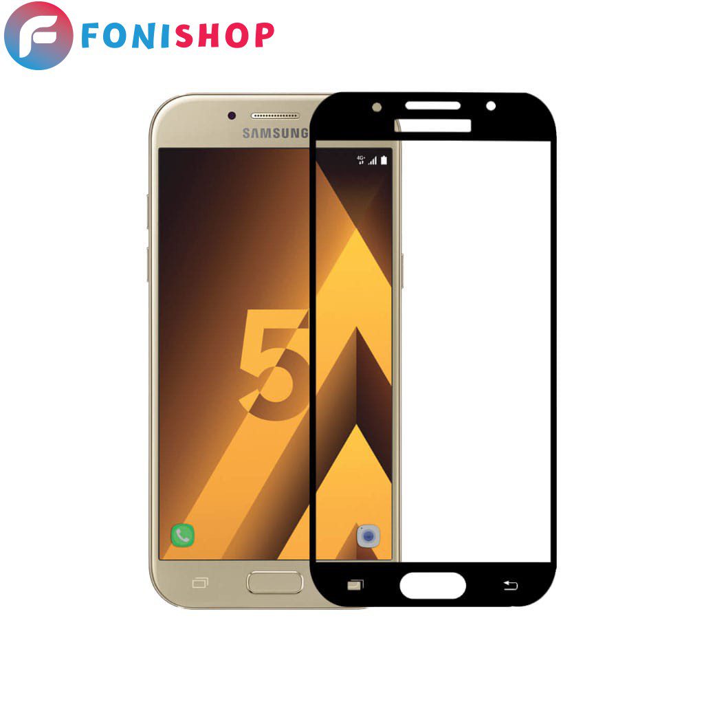 گلس محافظ صفحه نمایش فول تمام صفحه Samsung A520 - A5 2017
