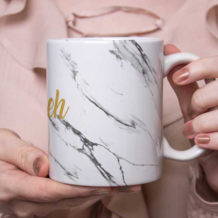 ماگ طرح مرمر مدل حوریه