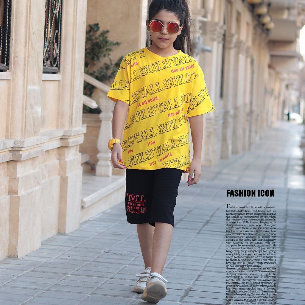 تیشرت و شلوارک بچگانه اسپرت 45 تا 60