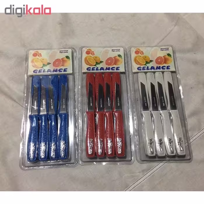 کارد میوه خوری طرح هخامنش بسته 12 عددی
