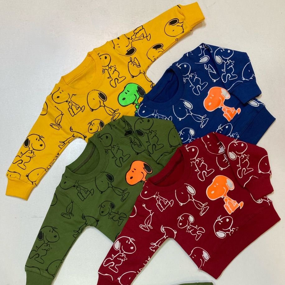 بلوز وشلوار اسپرت دخترانه پسرانه سایز 30 و35