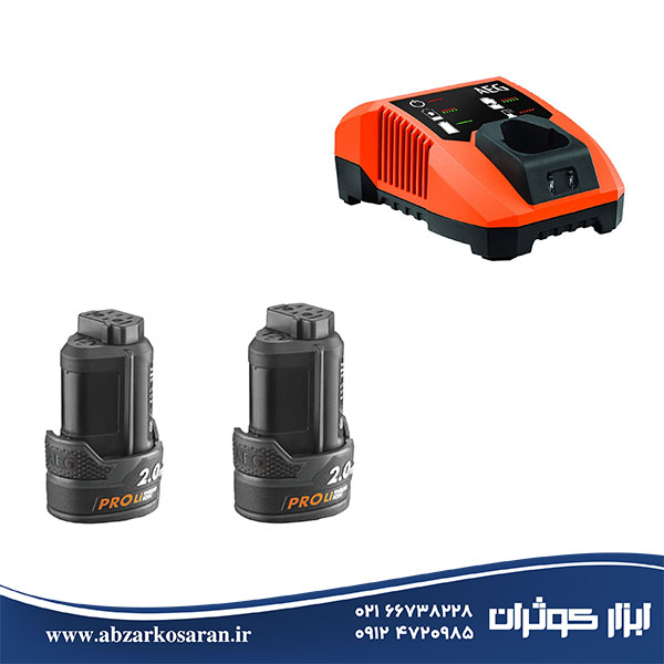 ست باتری و شارژر AEG مدل SETLL1220