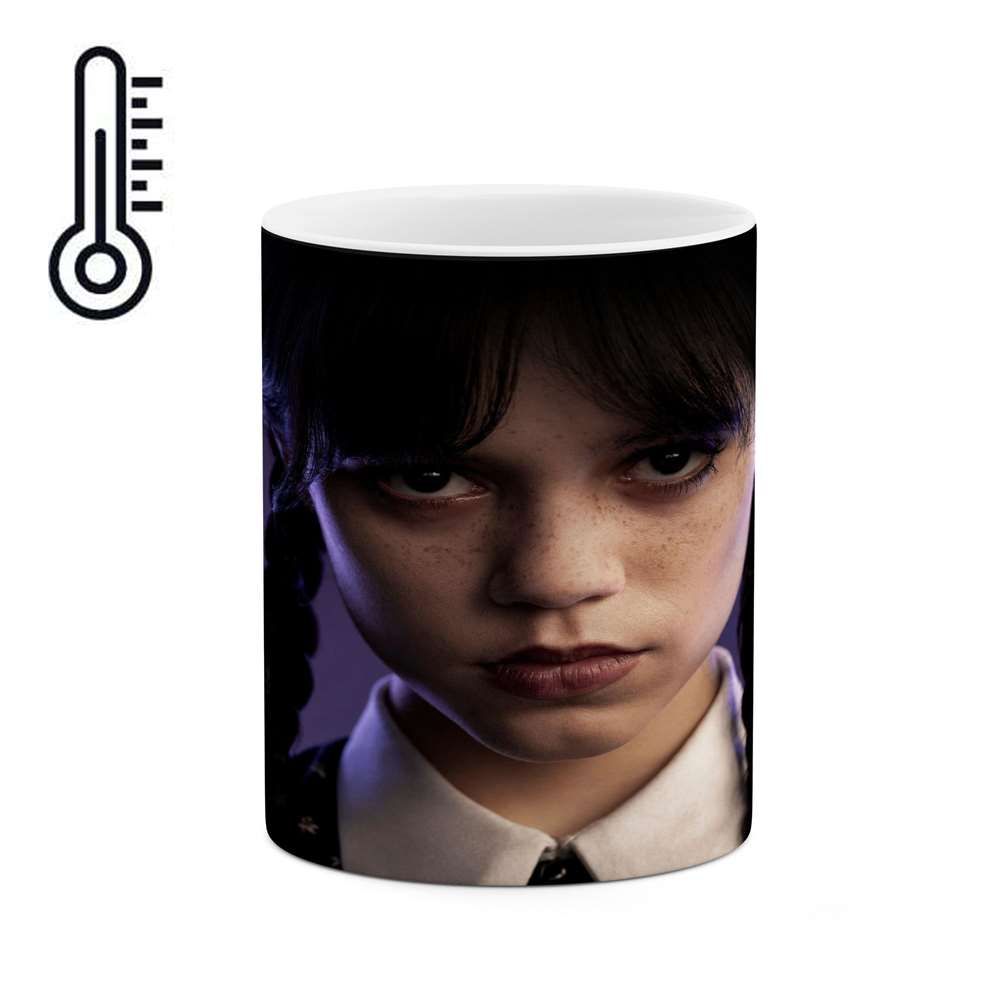 ماگ حرارتی طرح سریال Wednesday مدل mgph14996