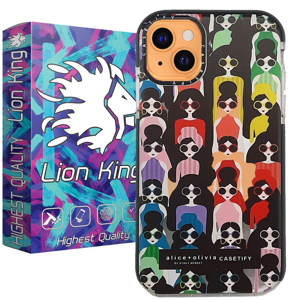  کاور لاین کینگ مدل casetifygirls مناسب برای گوشی موبایل اپل iPhone 14 Plus