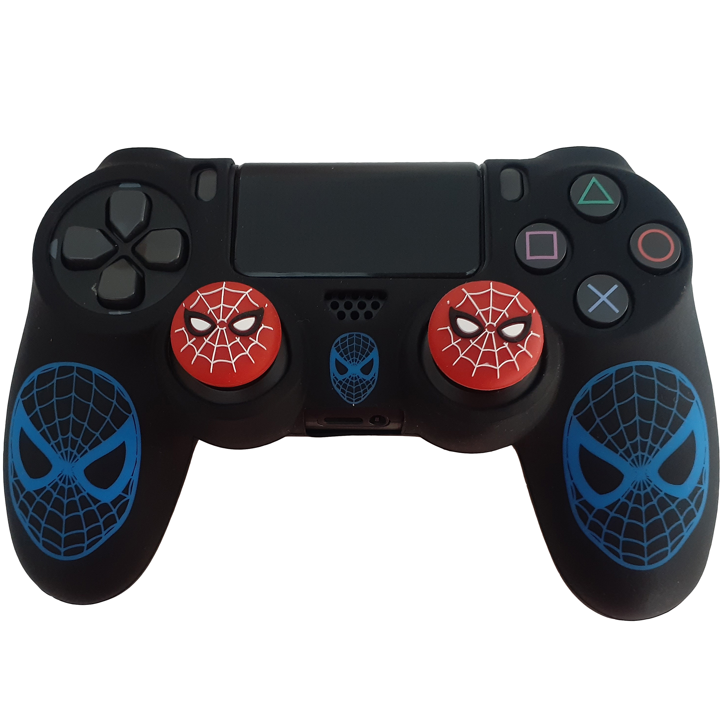 محافظ دسته پلی استیشن ۴ مدل NEW spider man 001 به همراه روکش آنالوگ