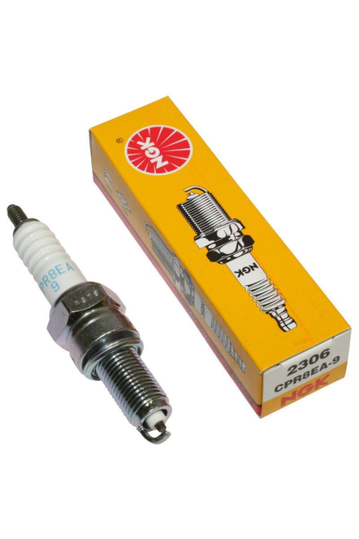 شمع موتورسیکلت HONDA CBF 150 سازگار با شاخه جرقه CPR8EA 9 NGK