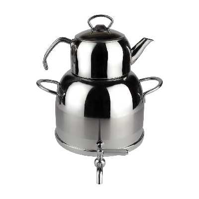 ست کتری و قوری مدل استیل کد un-7274