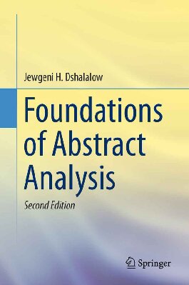 خرید و دانلود نسخه کامل کتاب Foundations of Abstract Analysis