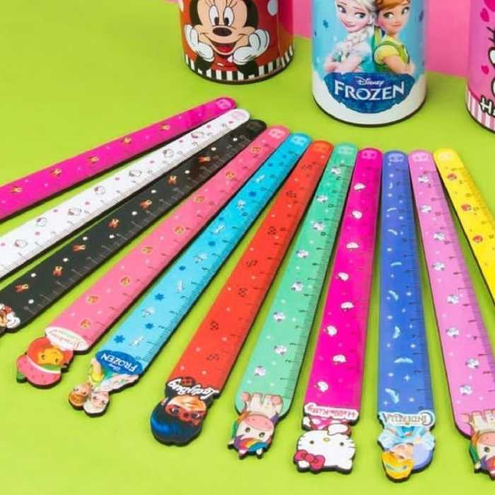 خطکش چوبی فانتزی