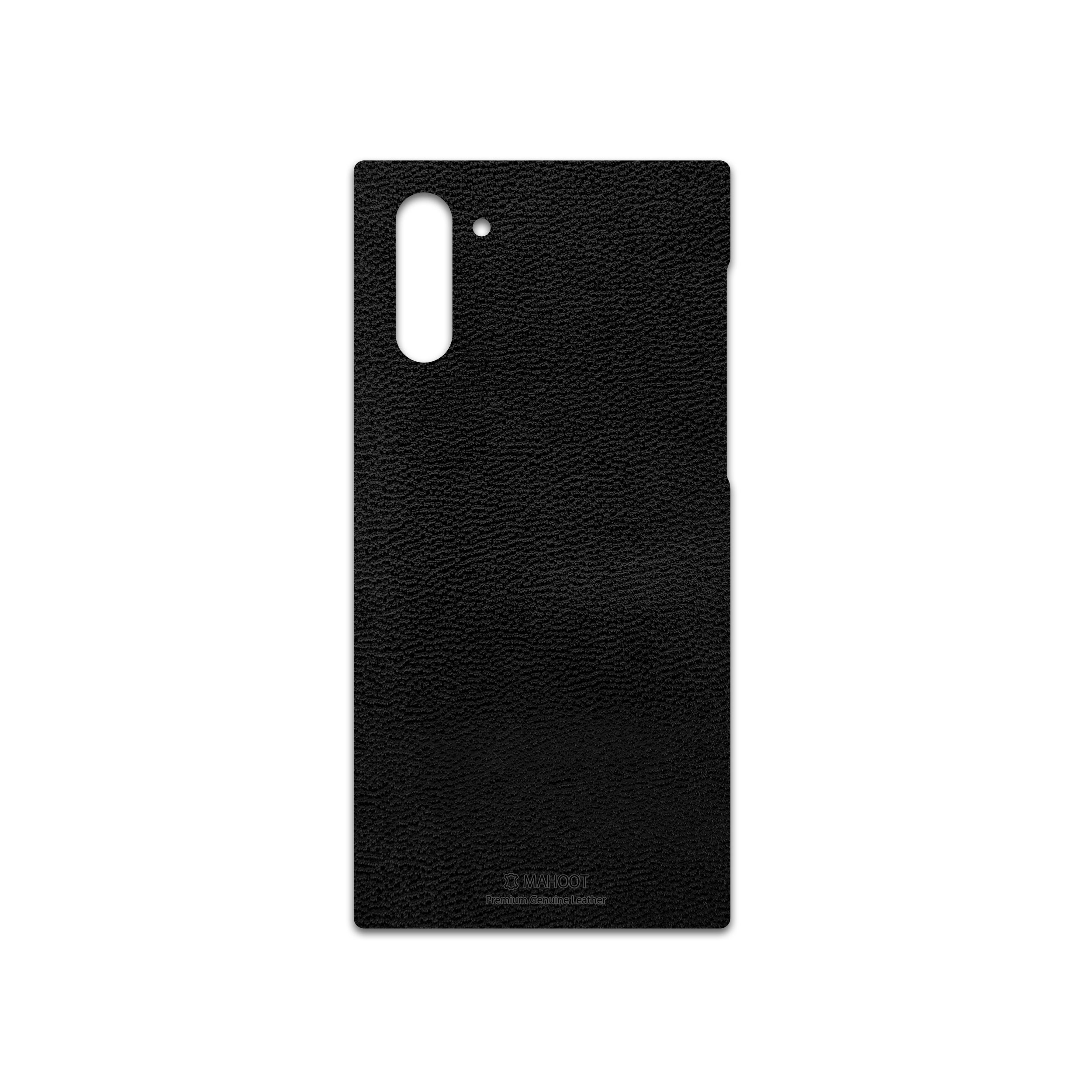 برچسب پوششی ماهوت مدل Black-Leather مناسب برای گوشی موبایل سامسونگ Galaxy Note 10