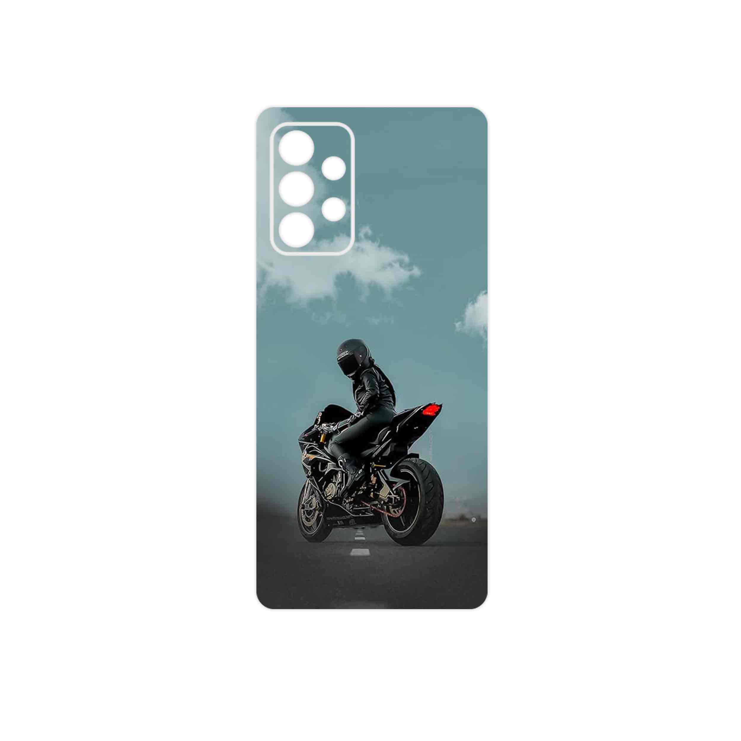 برچسب پوششی ماهوت مدل Motorcycling مناسب برای گوشی موبایل سامسونگ Galaxy A52 4G