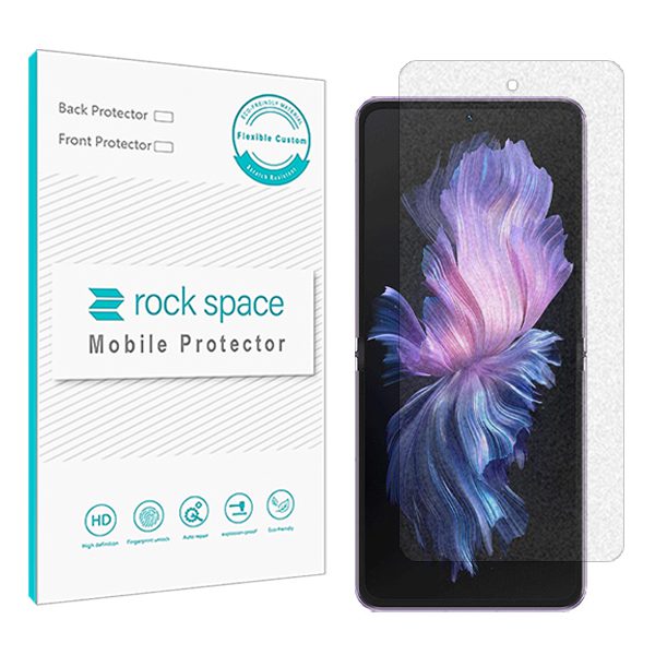 گلس ویوو X Flip مدل نانو هیدروژل مات برند راک اسپیس کد S