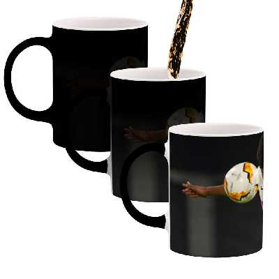 ماگ حرارتی طرح فوتبالیست Jules konde مدل mgph12362