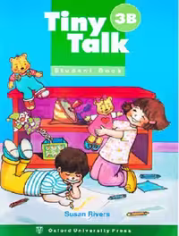 Tiny Talk 3B SB CD  کتاب تاینی تاک 3B تحریر وزیری (کتاب دانش آموز کتاب کار CD)
