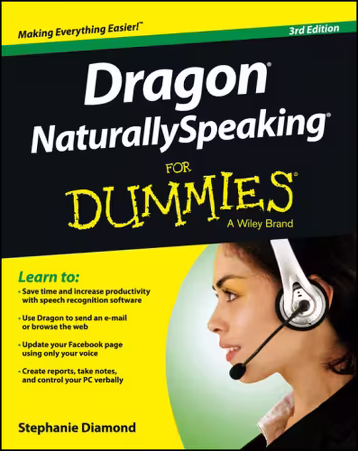 خرید و دانلود نسخه کامل کتاب Dragon NaturallySpeaking For Dummies