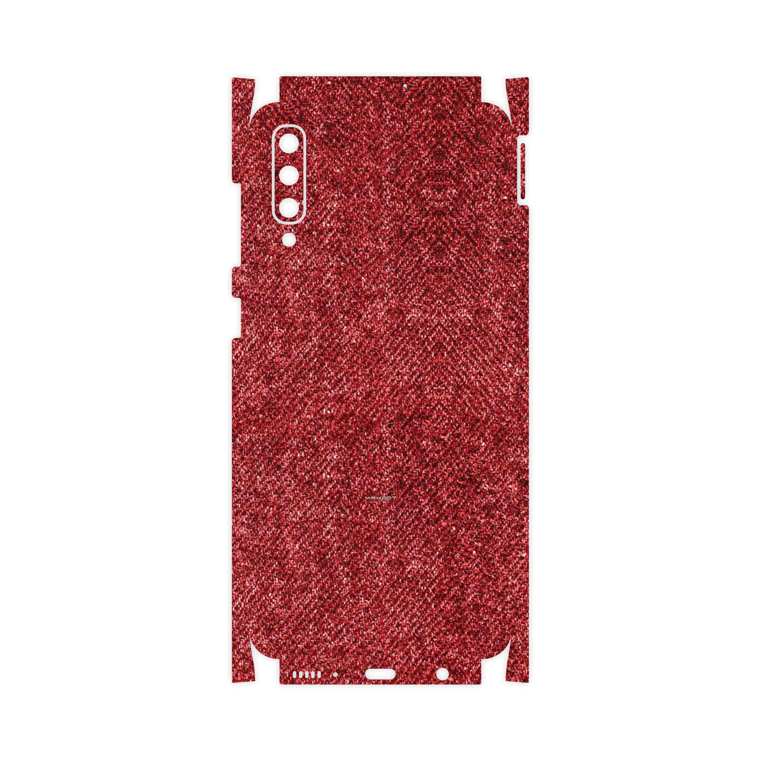 برچسب پوششی ماهوت مدل Fabric Texture 4-FullSkin مناسب برای گوشی موبایل سامسونگ Galaxy A50