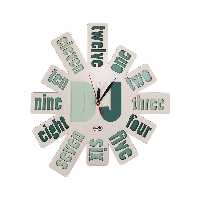 ساعت دیواری طرح دی جی مدل MC004B-C