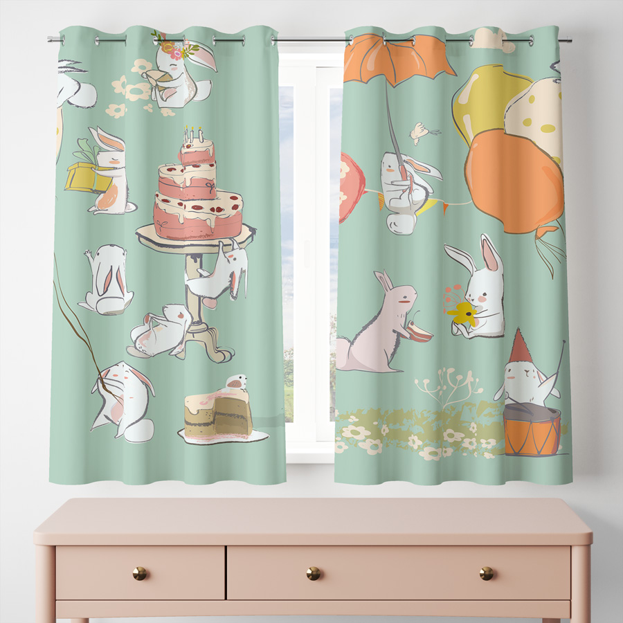 پرده مدل مخمل پانچی کد 7922 سایز 200x140 سانتی متر