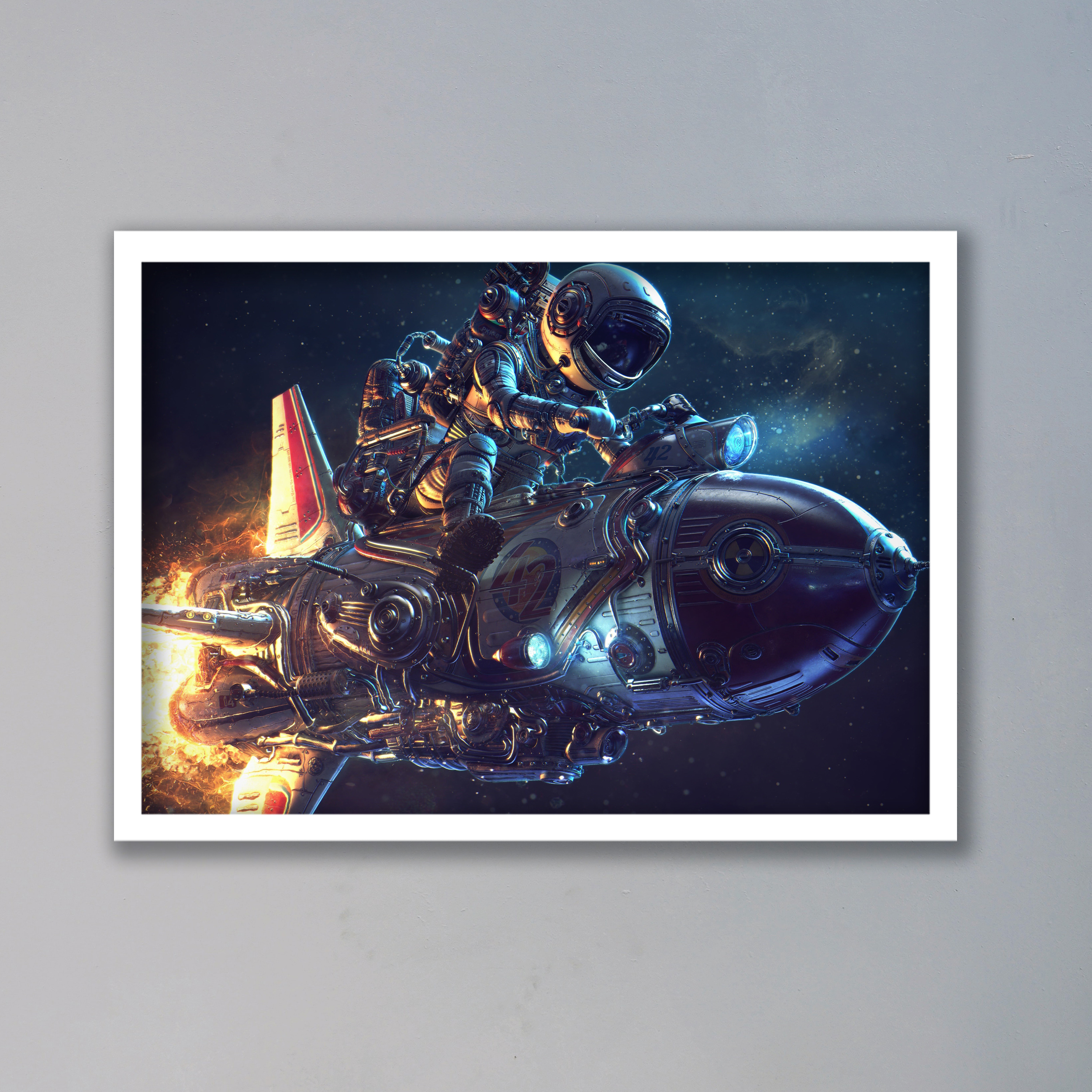 تابلو مدل فضانورد کد LAG10153