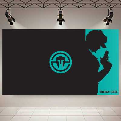 تابلو بوم طرح Game مدل Rainbow six siege (ELA) کد AR4720