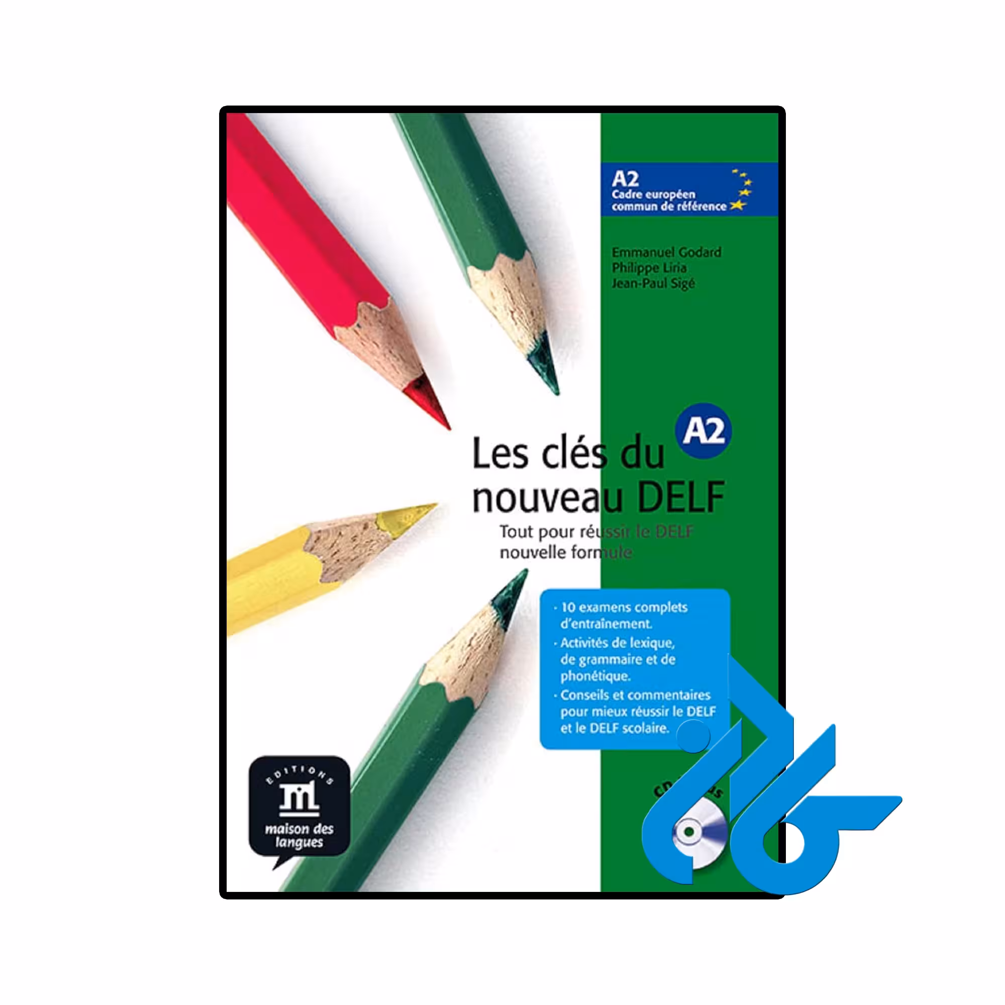 خرید و قیمت کتاب آزمون دلف فرانسه les cles du nouveau DELF A2  از فروشگاه کادن