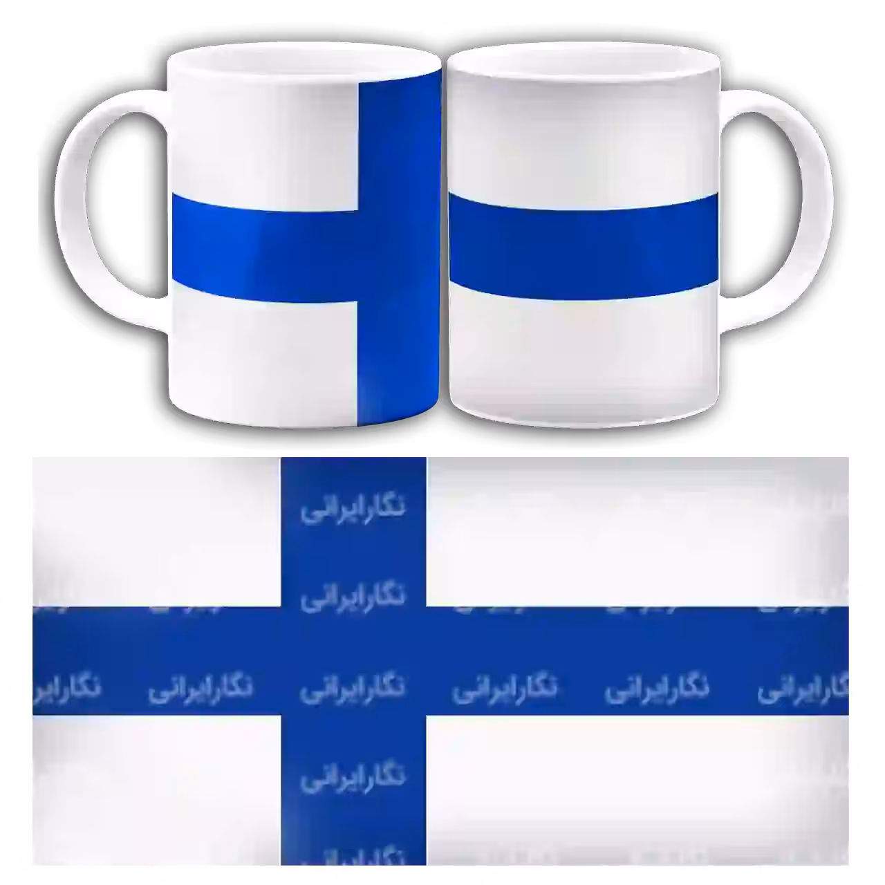 ماگ پرچم فنلاند مدل  AE22