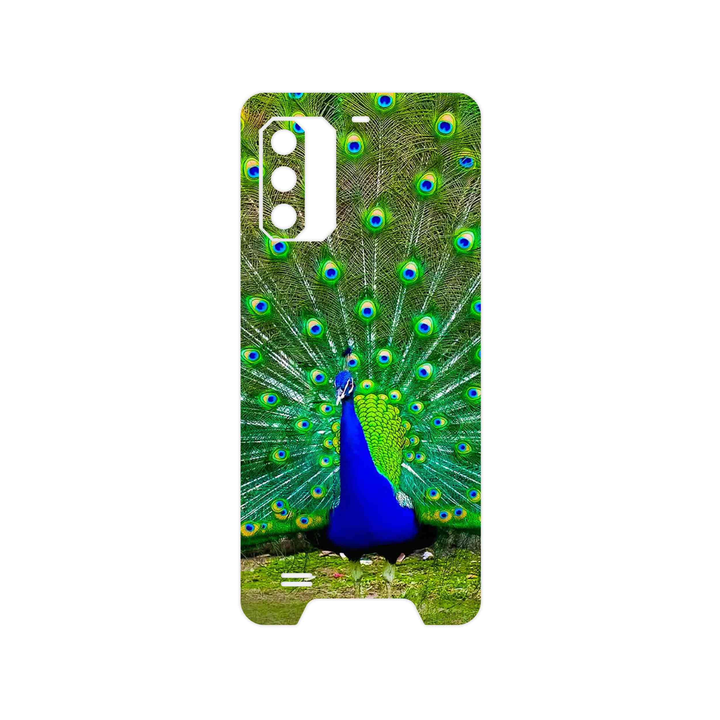 برچسب پوششی ماهوت مدل Peacock مناسب برای گوشی موبایل یولفون Armor 7