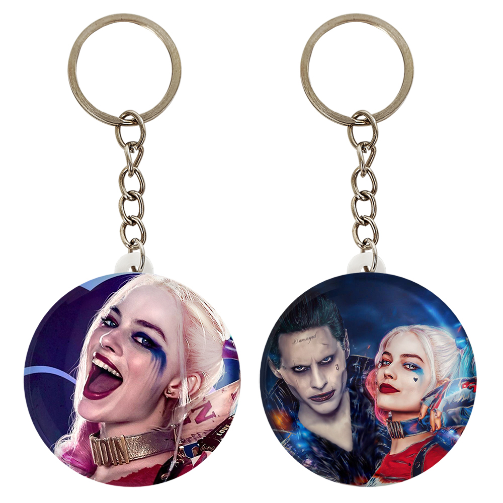 جاکلیدی خندالو مدل هارلی کویین و جوکر کد 28692868 مجموعه 2 عددی