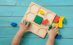پازل اشکال هندسی