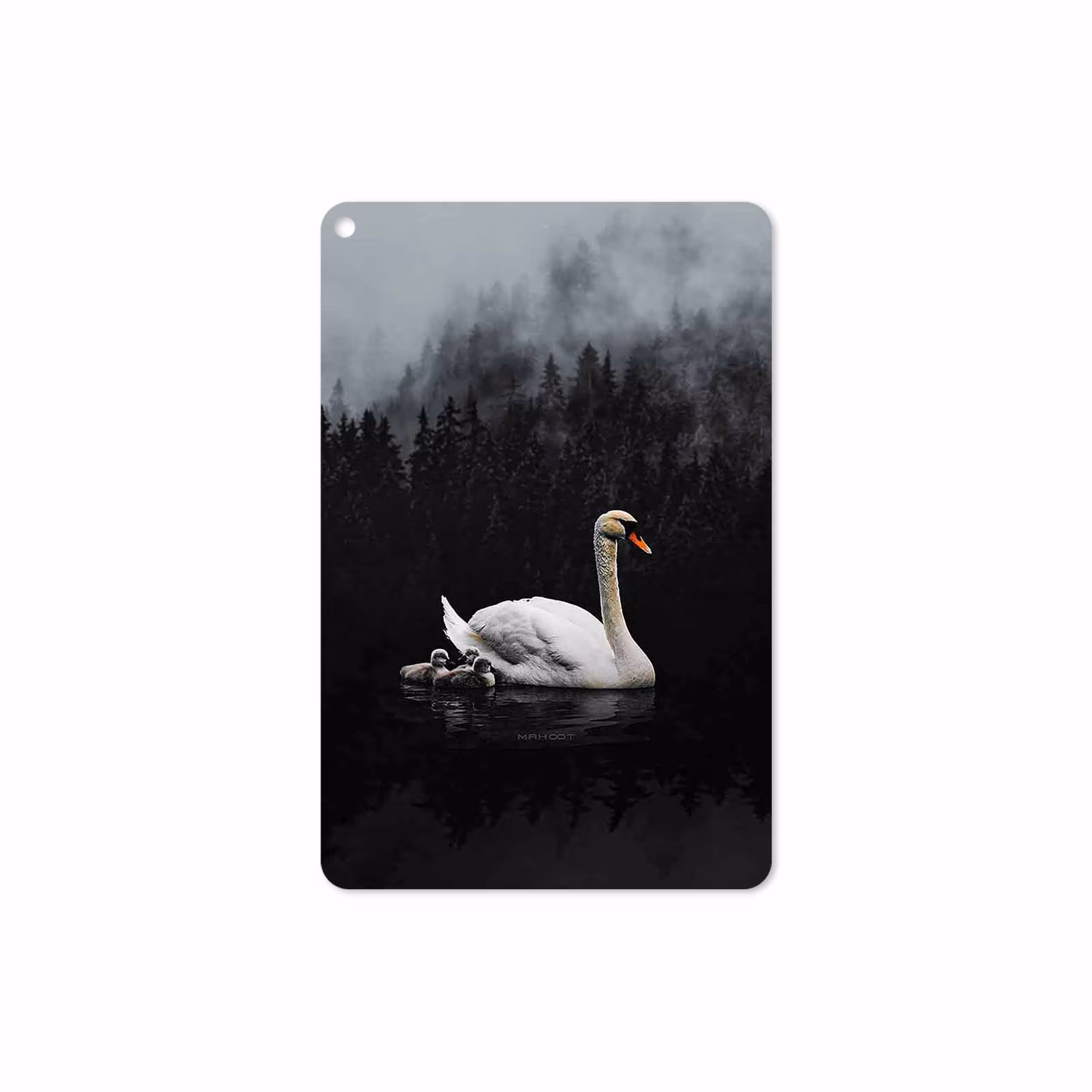 برچسب پوششی ماهوت مدل Swan Lake مناسب برای تبلت اپل iPad mini (GEN 5) 2019 A2133