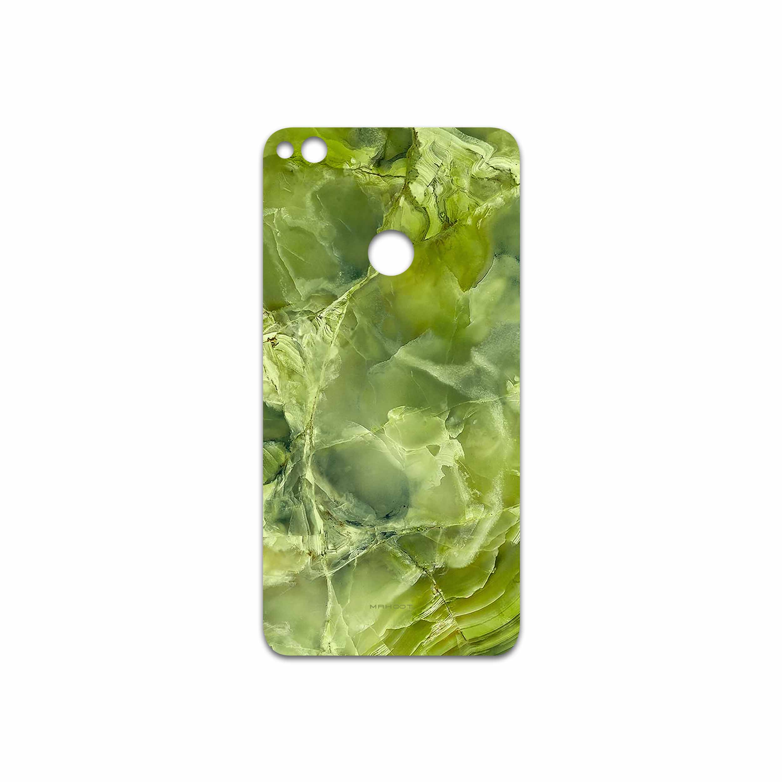 برچسب پوششی ماهوت مدل Green Crystal Marble مناسب برای گوشی موبایل آنر 8 Lite