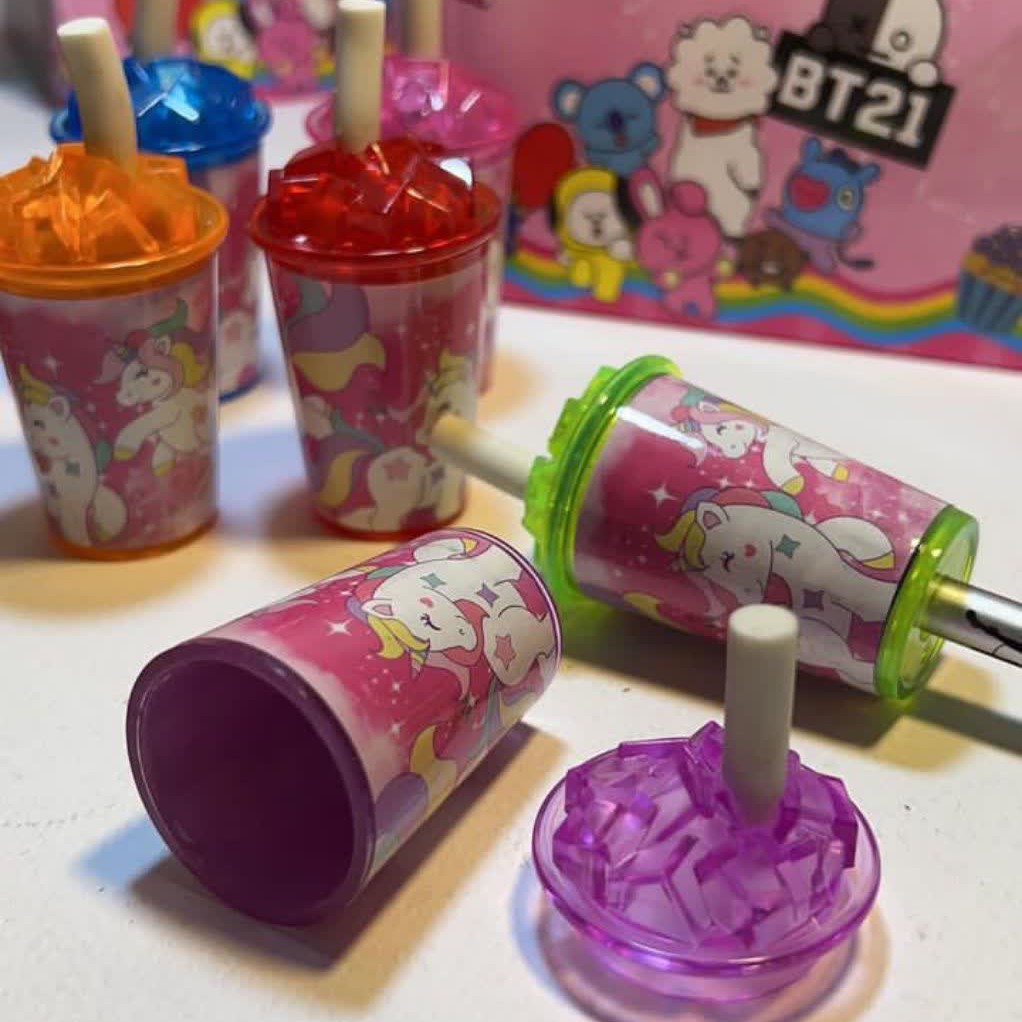 پاک کن و تراش مدل اسموتی و نوشیدنی