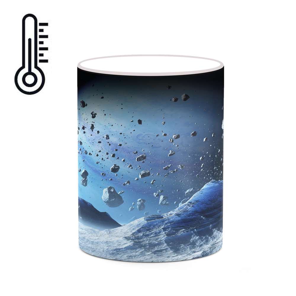 ماگ حرارتی کاکتی طرح فضا و کهکشان مدل mgh19950