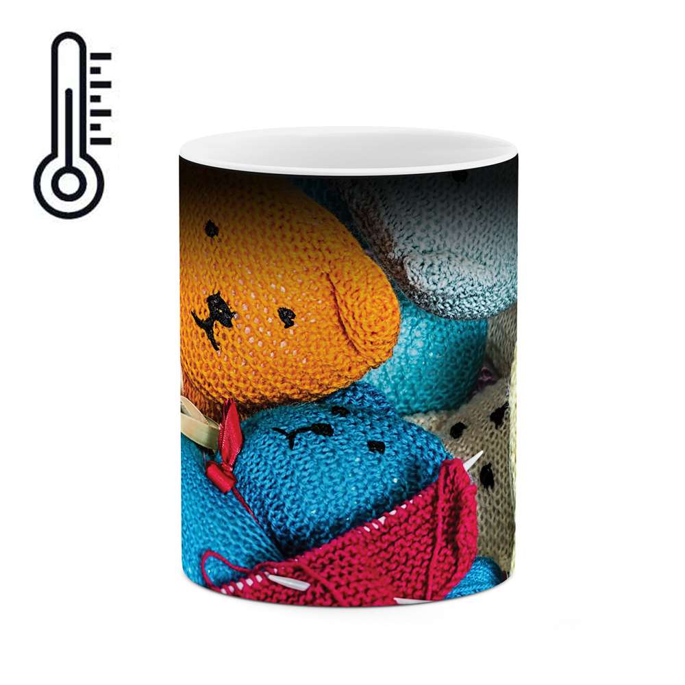 ماگ حرارتی طرح عروسک مدل mgh04216