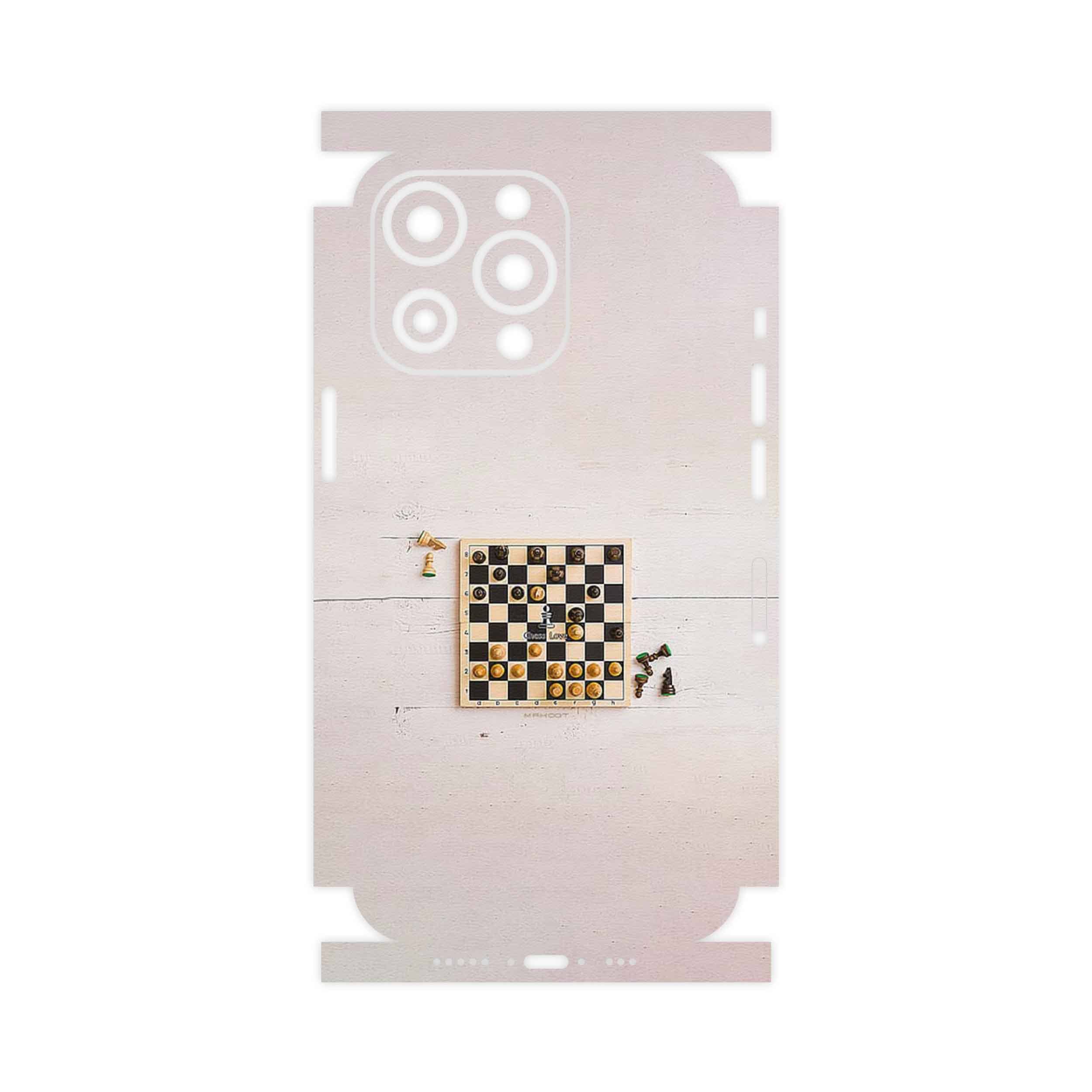 برچسب پوششی ماهوت مدل Chess-FullSkin مناسب برای گوشی موبایل اپل iphone 13 Pro