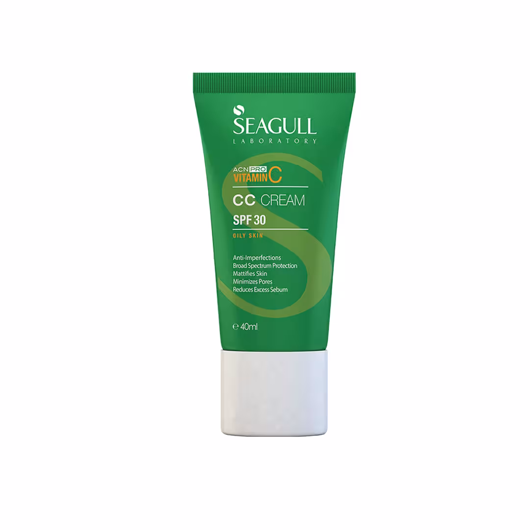 کرم رنگی متعادل کننده چربی پوست SPF30 سی گل 40 میلی لیتر