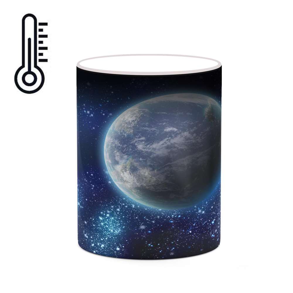 ماگ حرارتی کاکتی طرح فضا و کهکشان مدل mgh20139