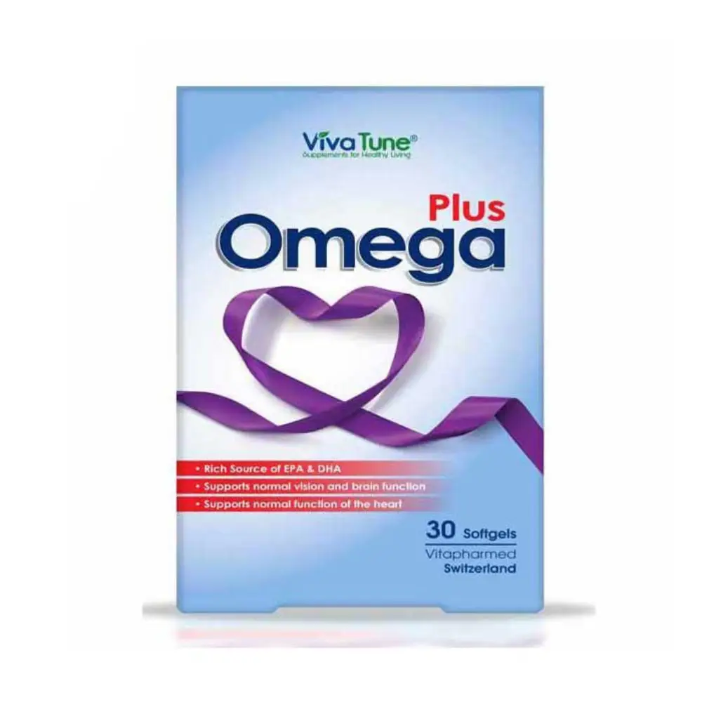 سافت ژل امگا پلاس ویواتیون 30عددی