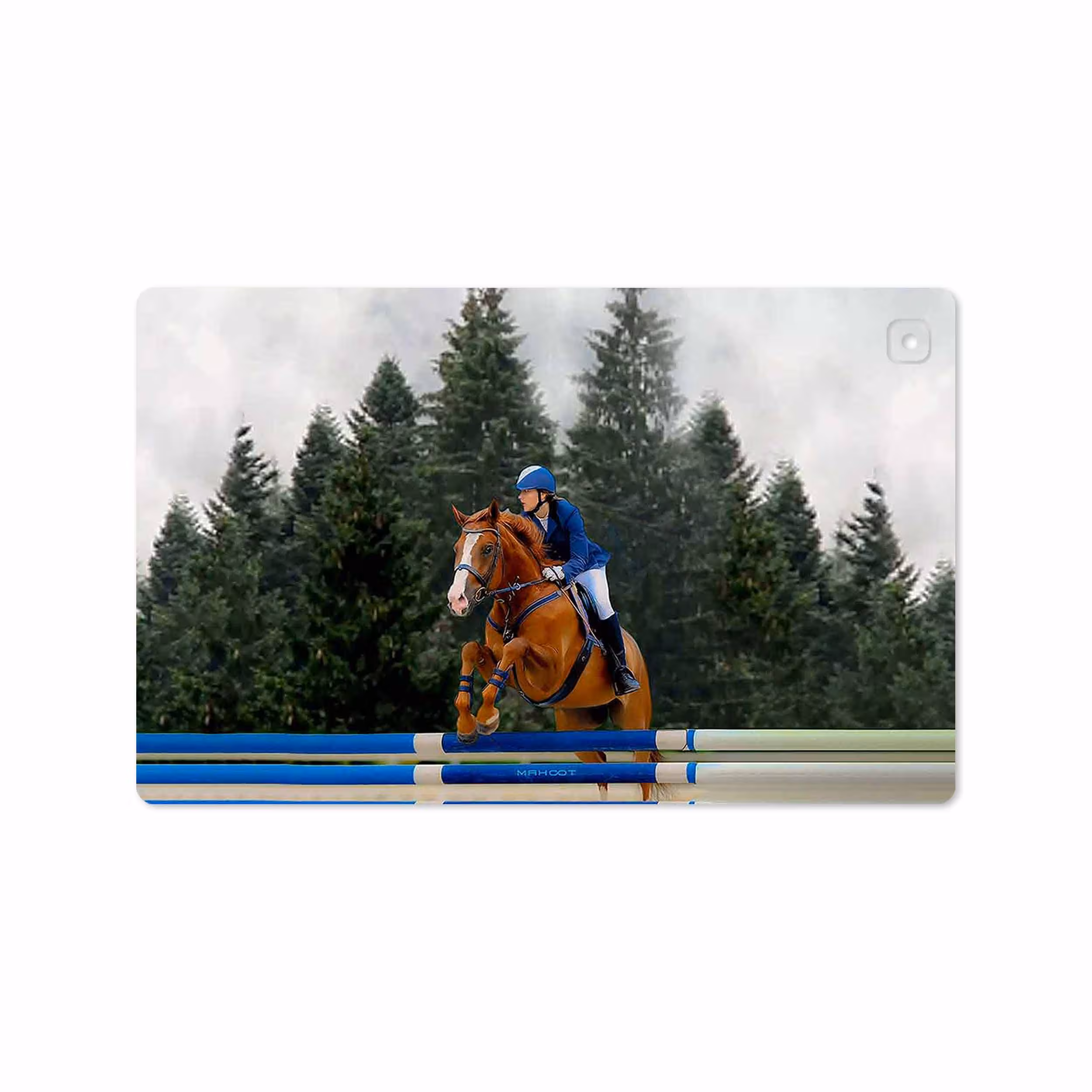 برچسب پوششی ماهوت مدل Equestrianism مناسب برای تبلت سامسونگ Galaxy Tab A7 10.4 LTE 2020 T505