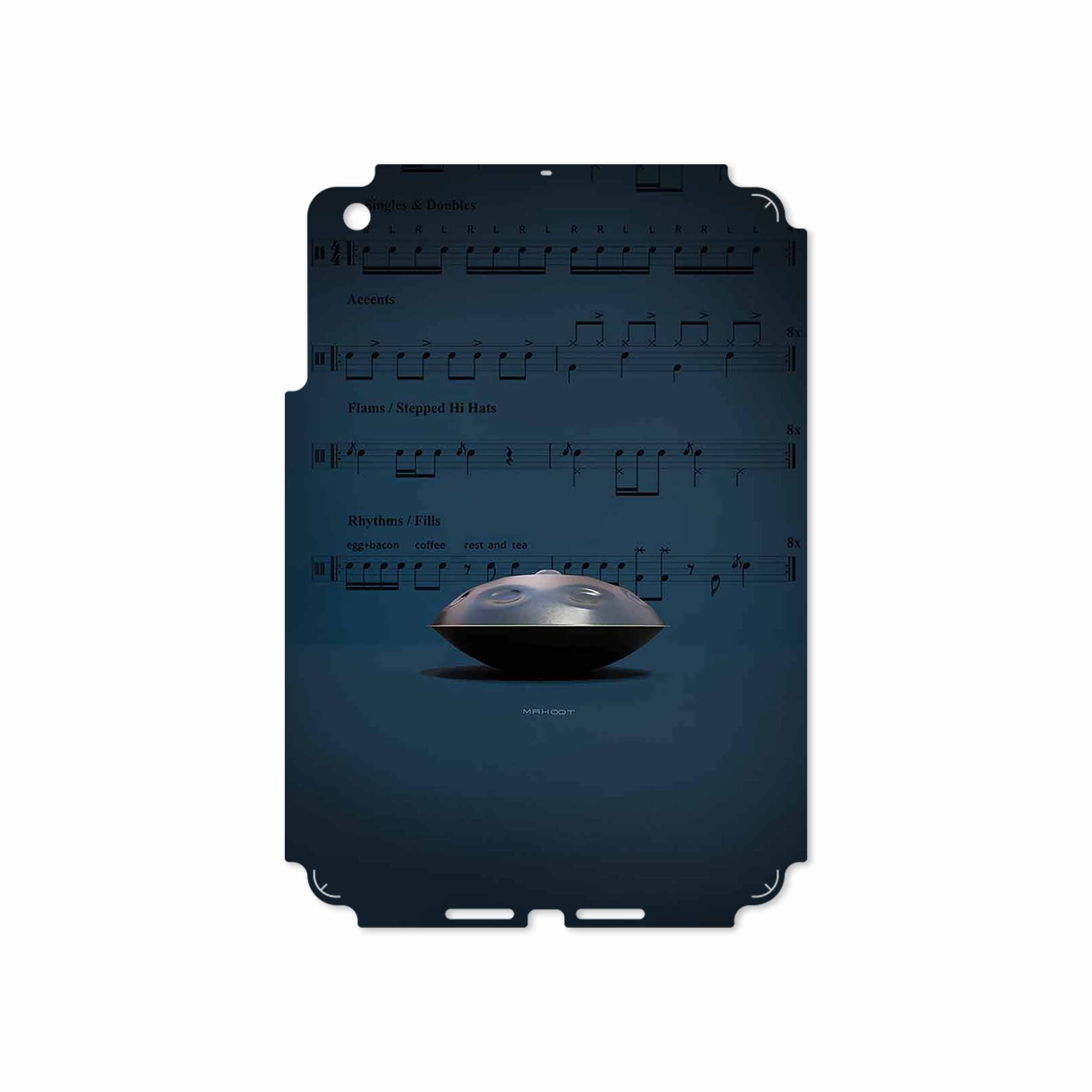 برچسب پوششی ماهوت مدل Hang Instrument مناسب برای تبلت اپل iPad mini 2012 A1432