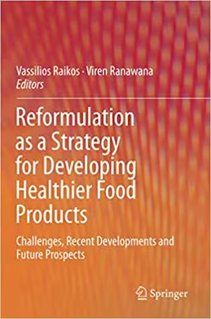 خرید و دانلود نسخه کامل کتاب Reformulation as a Strategy for Developing Healthier Food Products: Challenges, Recent Developments and Future Prospects - Pdf