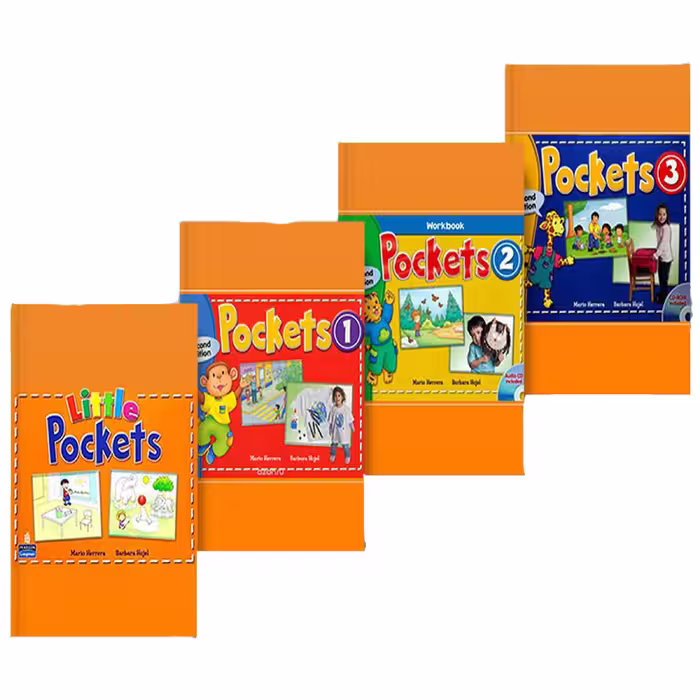 کتاب Pockets اثر Mario Herrera and Barbara Hojel انتشارات هدف نوین 4 جلدی